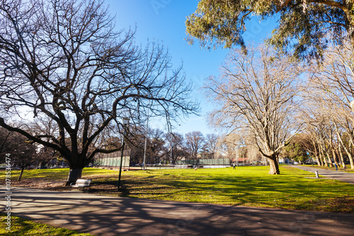 Carlton Gardens in Melbourne Australia photo