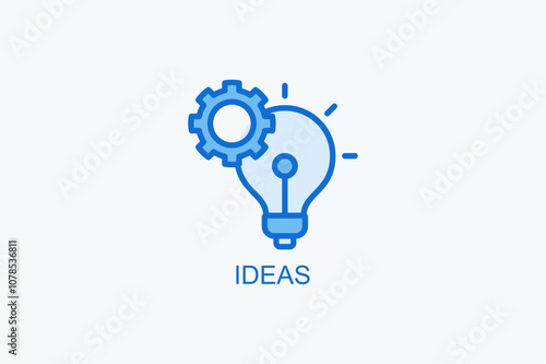 Ideas Vector Icon Or Logo Illustration
