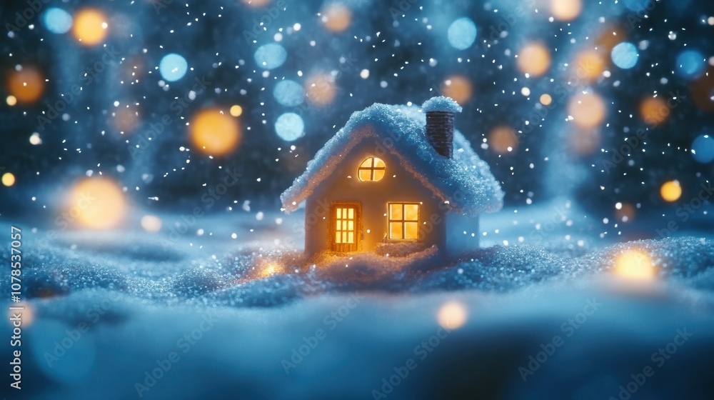 Beautiful winter outdoor illustration Beautiful winter outdoor illustration