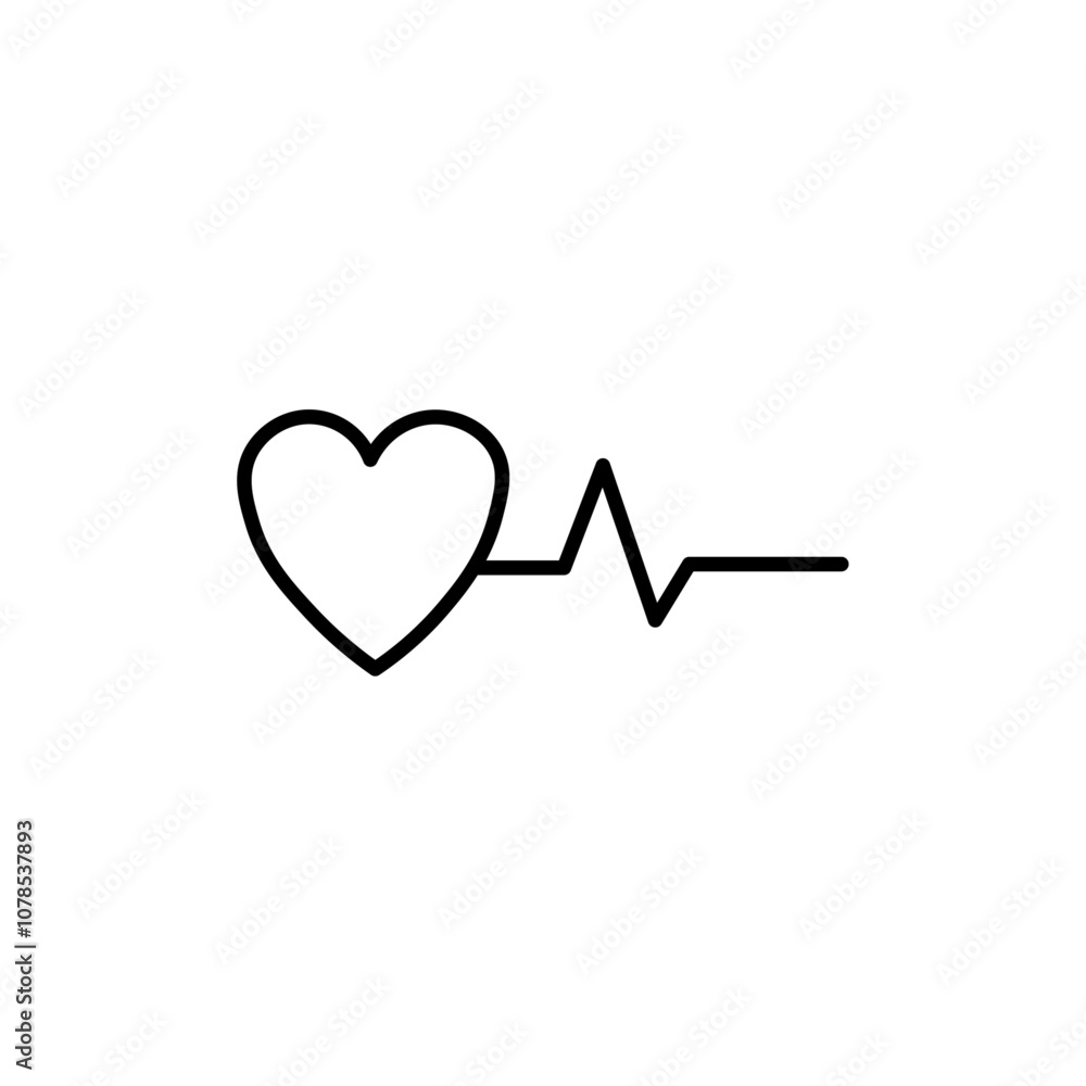 Good health icon Outline vector for web ui Good health icon Outline vector for web ui
