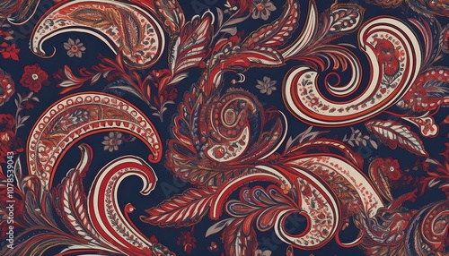 pattern with paisley