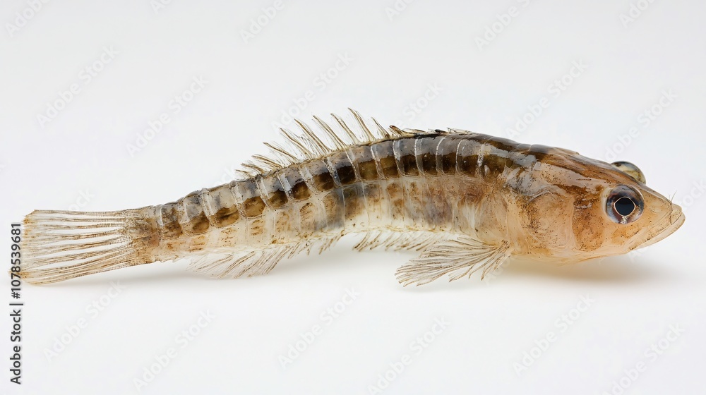 Close-up of a Small Transparent Fish: A Glimpse into the Underwater World of Marine Life Close-up of a Small Transparent Fish: A Glimpse into the Underwater World of Marine Life