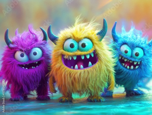 Discover the enchanting world of cute furry monsters in high fidelity imagery
