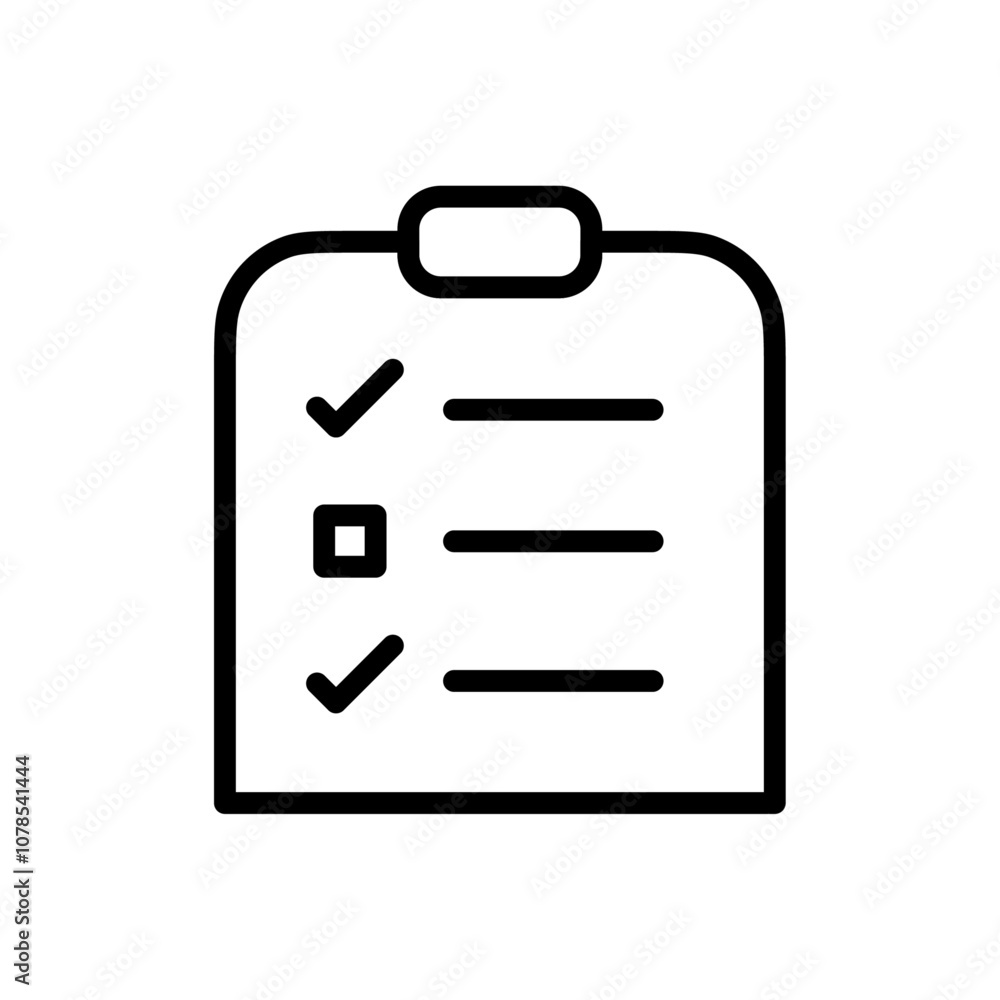 Planning icon Outline vector for web ui Planning icon Outline vector for web ui
