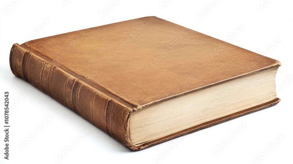 Obraz premium Vintage Leather-Bound Book