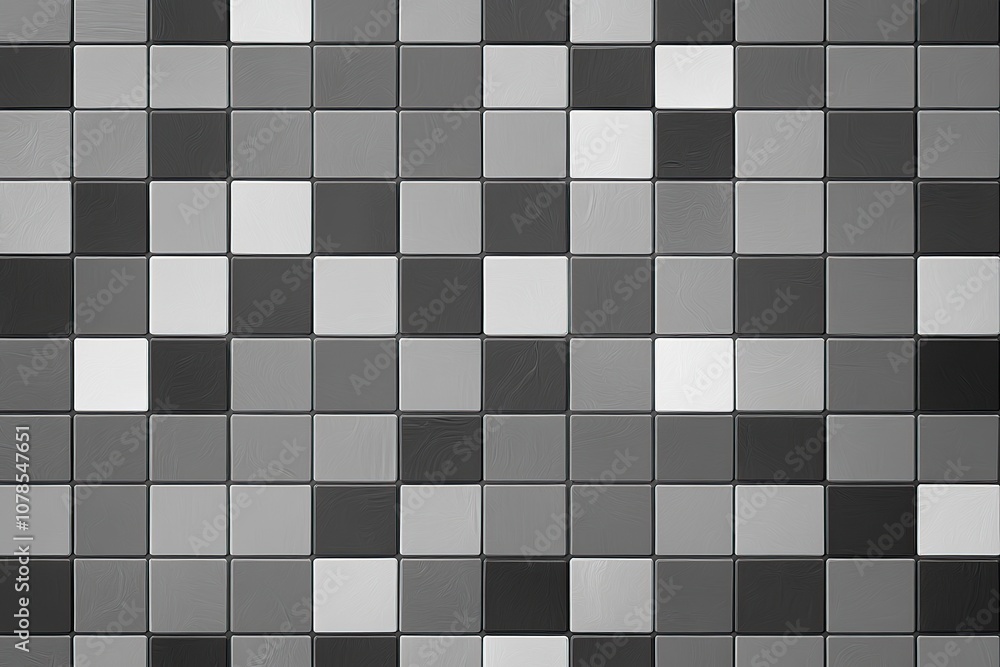 Abstract background of gray and white squares. Abstract background of gray and white squares.