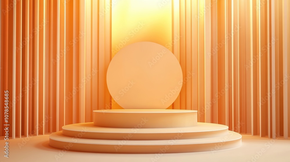Explore the beauty of a stunning empty podium stage in realistic gigapixel high fidelity Explore the beauty of a stunning empty podium stage in realistic gigapixel high fidelity