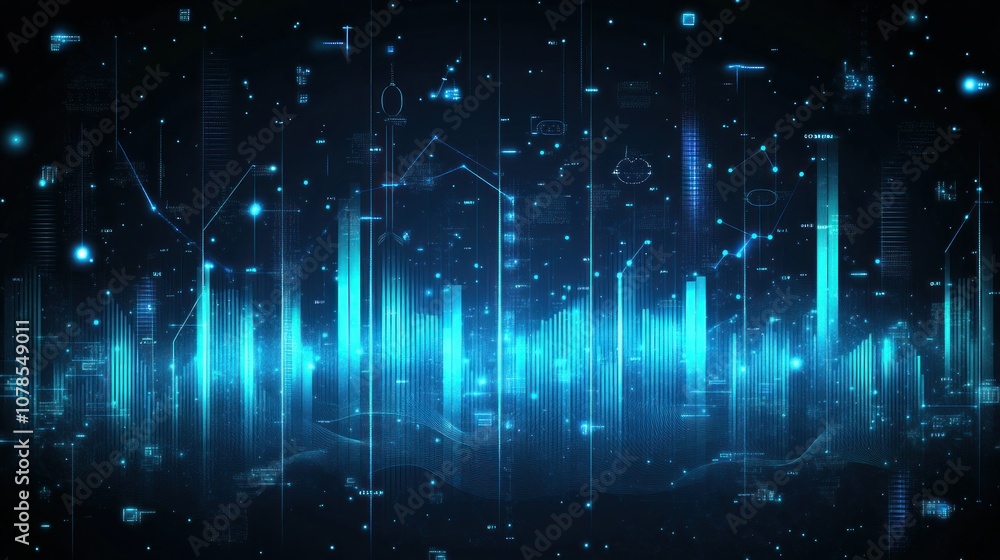 Abstract Digital Data Visualization Abstract Digital Data Visualization