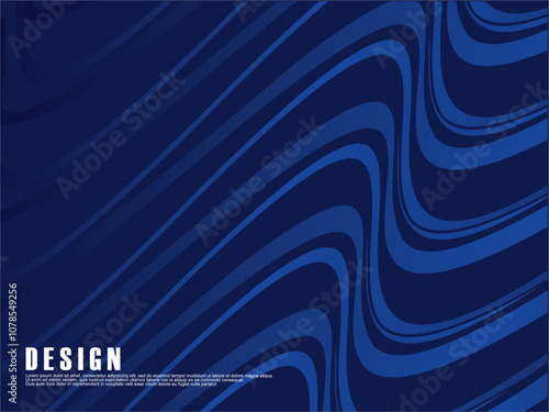 Abstract blue color background. Dynamic shape composition. Blue gradient background vector illustration.