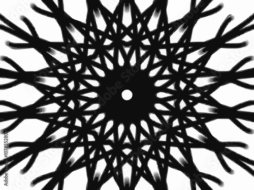 abstract floral ornament
