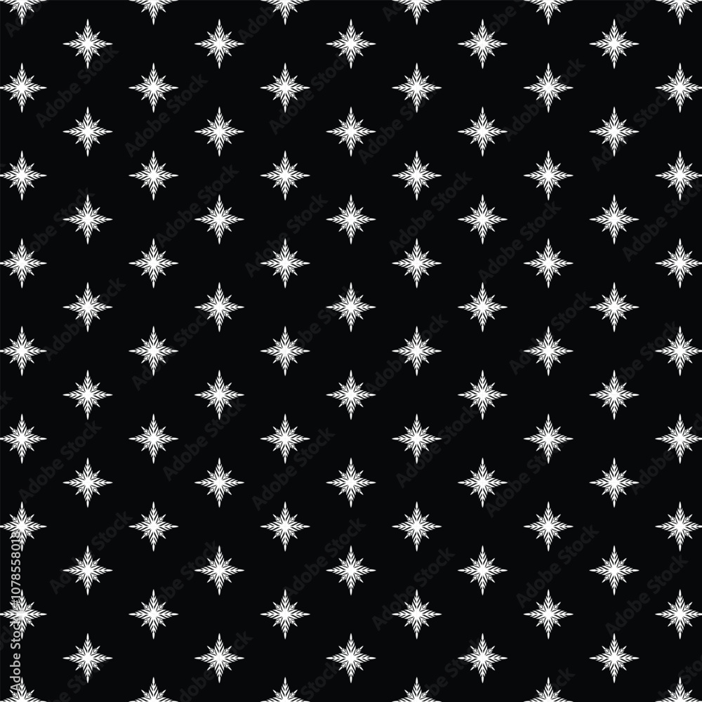 snowflake shape pattern in a black bacgkround design snowflake shape pattern in a black bacgkround design