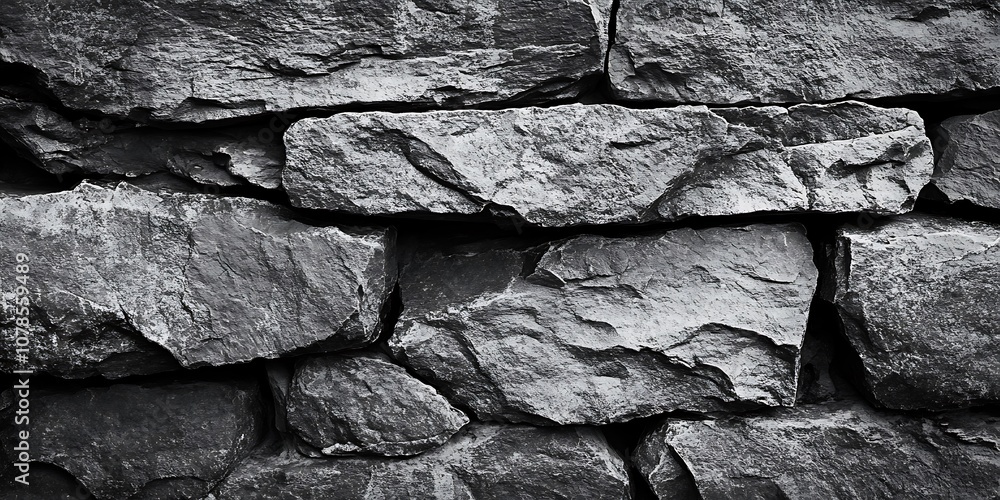 Detailed close up of rough stone texture Detailed close up of rough stone texture