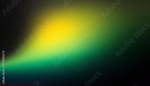 Abstract Green and Yellow Gradient Background