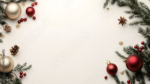 Christmas Decorations Background