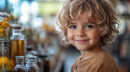 Portrait of a Happy Child