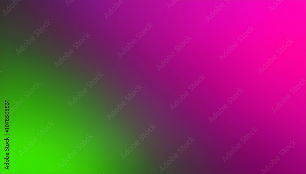 Fototapeta premium Abstract Green and Pink Gradient Background