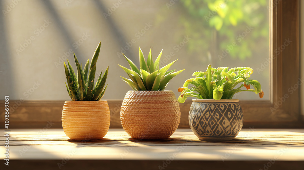 Fototapeta premium Potted houseplants 
