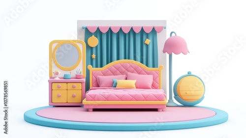 Colorful and Stylish Kids Bedroom Design