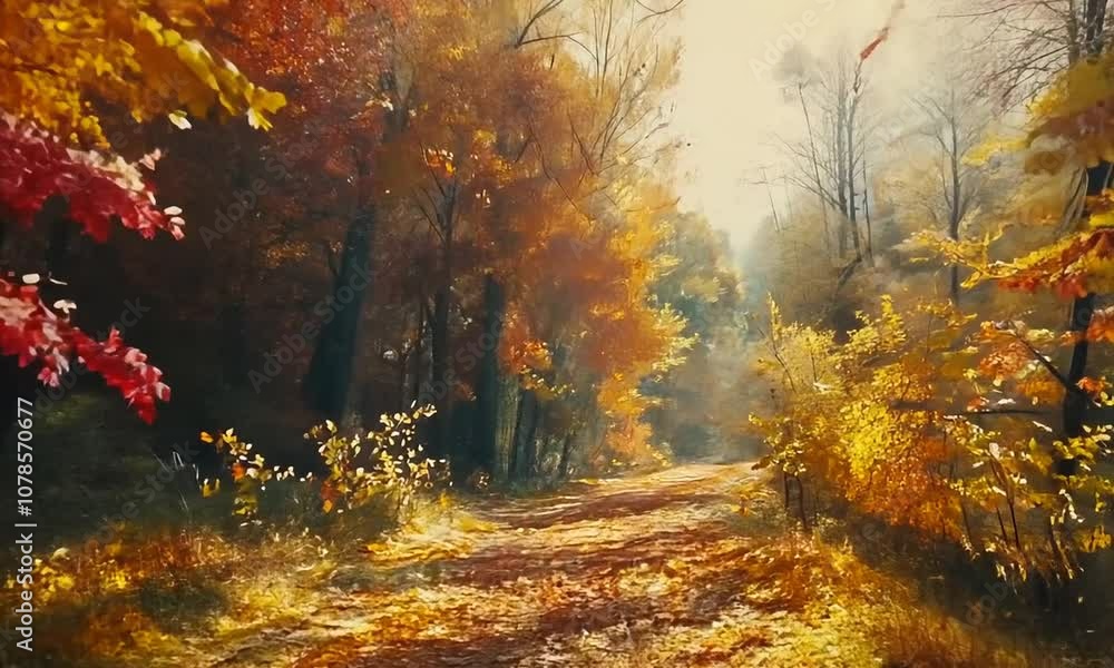 Autumn Forest Path Autumn Forest Path
