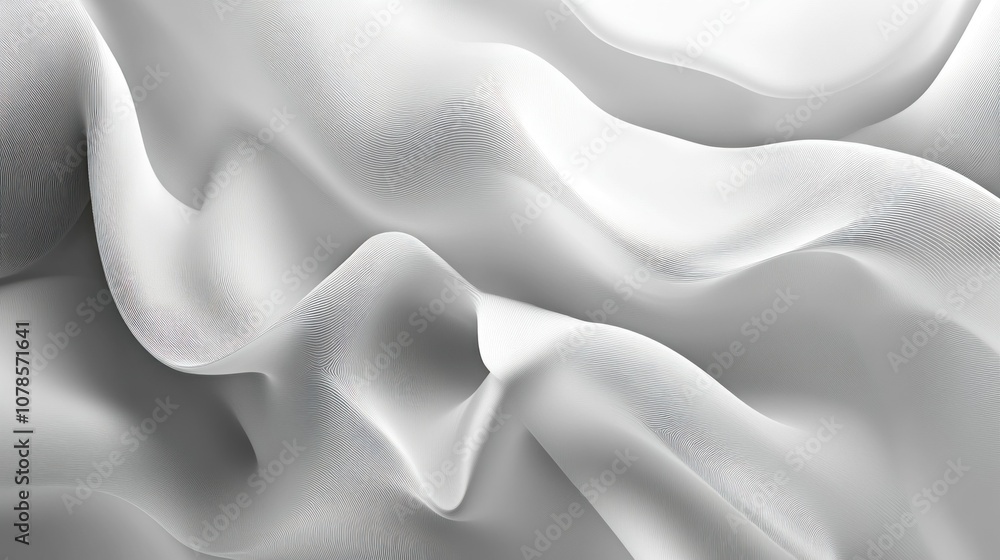 Fototapeta premium Abstract White Fabric Texture