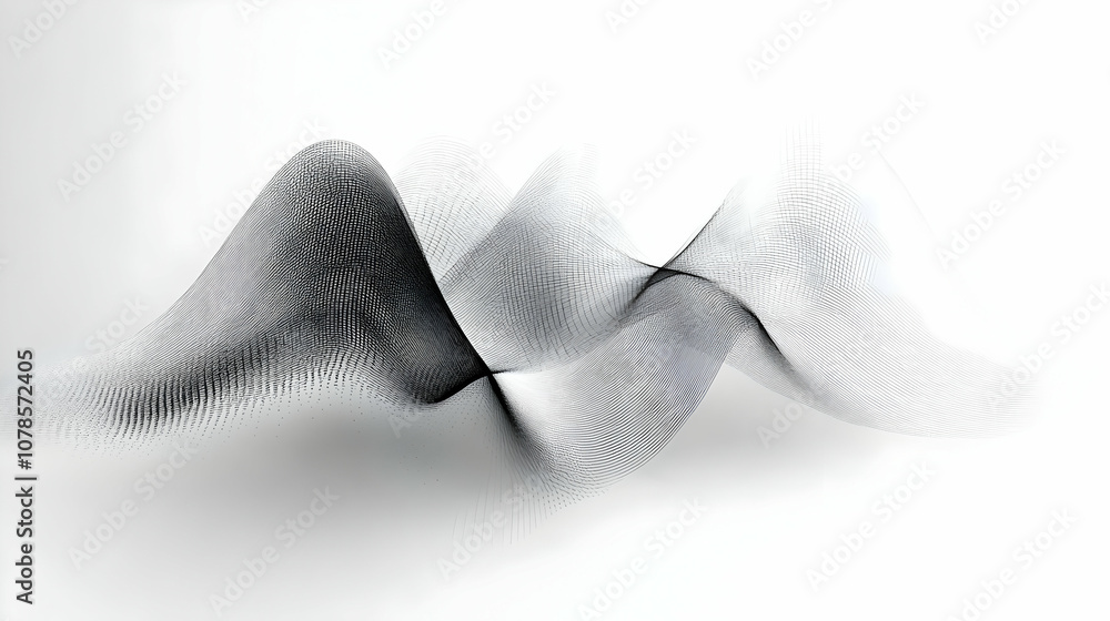 Abstract Background with Wavy Lines Abstract Background with Wavy Lines