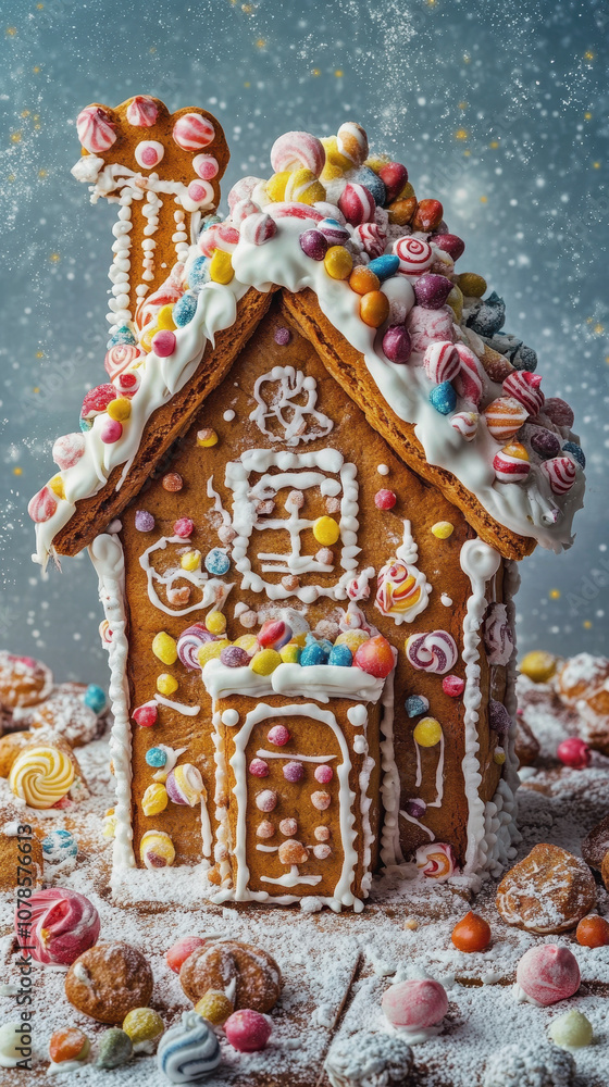 Fototapeta premium Gingerbread House Day