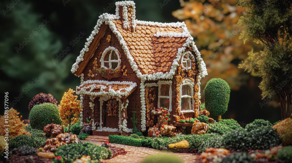 Fototapeta premium Gingerbread House Day