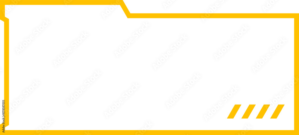 Obraz premium Esport HUD Frame