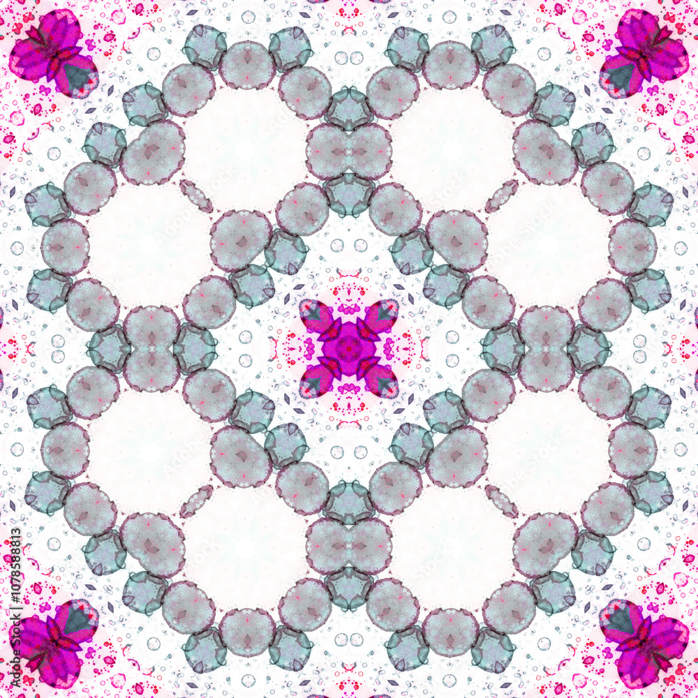 Obraz premium Seamless pattern. Creative wonderful pattern texture. Beautiful creative abstract background