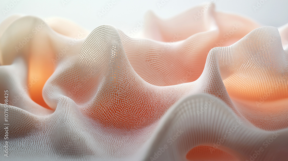 Abstract Wavy Mesh Texture Abstract Wavy Mesh Texture