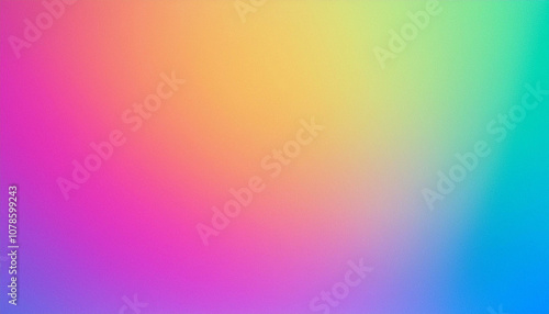 Abstract Blurred Gradient Background in Vibrant