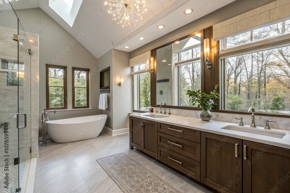 Stunning Master Bathroom Remodel Showcasing Modern Design Features, Luxurious Finishes, and Innovative Layouts for a Relaxing and Functional Space Transformation Stunning Master Bathroom Remodel Showcasing Modern Design Features, Luxurious Finishes, and Innovative Layouts for a Relaxing and Functional Space Transformation