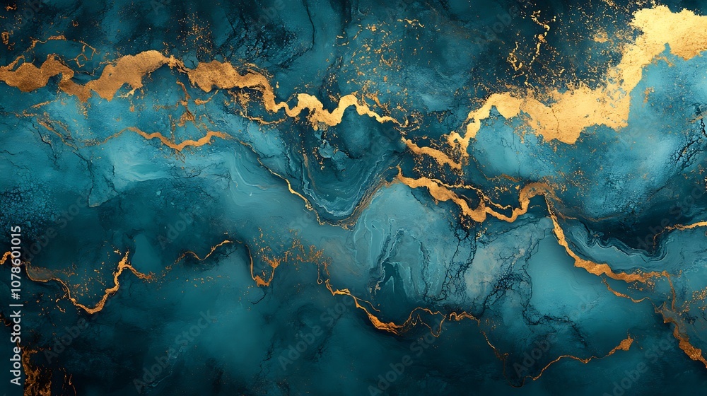 Deep teal and gold gradient for elegant background designs Deep teal and gold gradient for elegant background designs