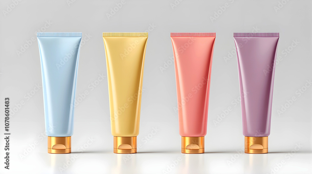 Professional Cosmetic Tube Mockup Display Professional Cosmetic Tube Mockup Display