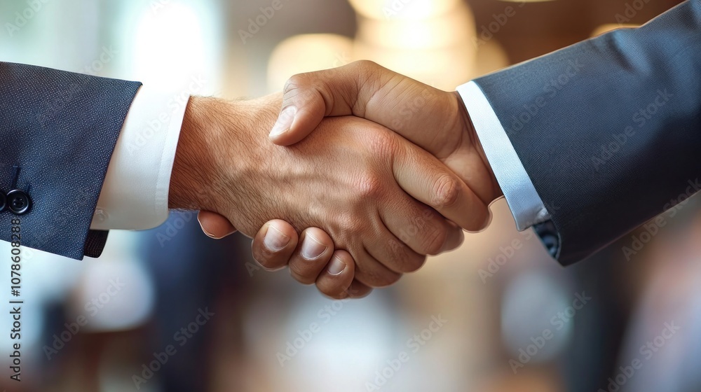 Business Handshake - Agreement and Trust Business Handshake - Agreement and Trust