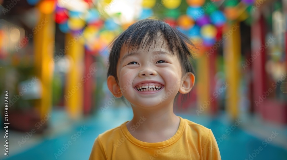 Surrounded by dynamic backgrounds, a curious Asian child's inquisitive expression reveals her insatiable thirst for knowledge and discovery Surrounded by dynamic backgrounds, a curious Asian child's inquisitive expression reveals her insatiable thirst for knowledge and discovery