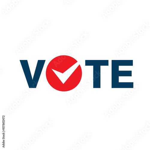 vote election logo symbol vector