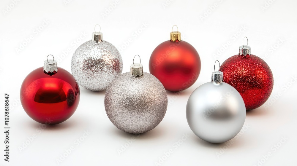 Christmas stuff, white background Christmas stuff, white background