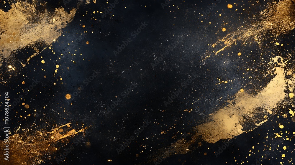 Bold black and gold gradient texture for luxury backgrounds Bold black and gold gradient texture for luxury backgrounds