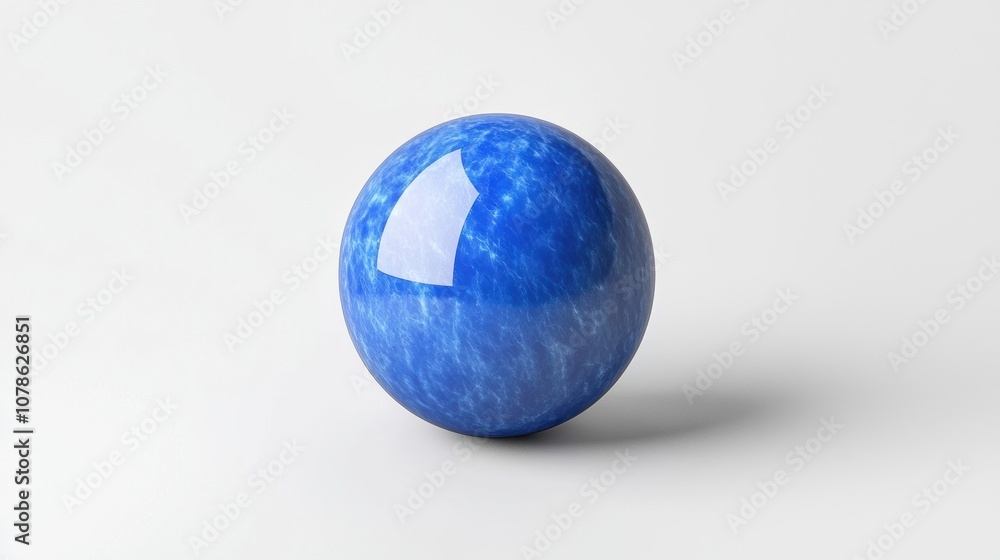 A stunning blue marble sphere on a soft, neutral background. Perfect for design, decoration, or artistic concepts. A stunning blue marble sphere on a soft, neutral background. Perfect for design, decoration, or artistic concepts.