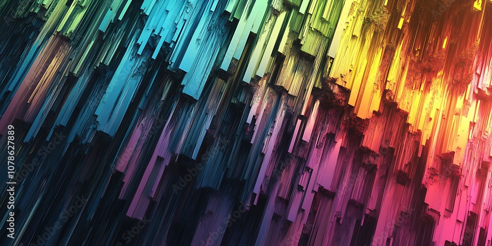 Digital gradient abstract background Digital gradient abstract background