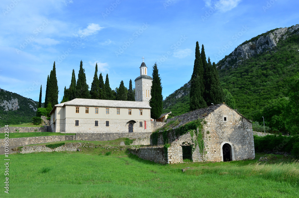 Fototapeta premium Church in the mountains