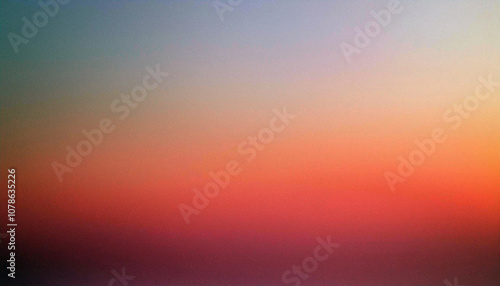 Abstract Blurred Sunset Background