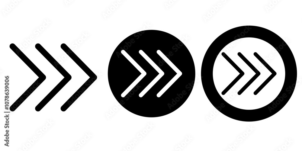 Arrows vectors icon set Arrows vectors icon set