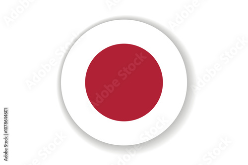 Flag of Japan. Japanese national symbol in official colors. Template icon. Abstract vector background. Round glass light ball, 3D big bubble, sphere Free Download Flag of Japan. Japanese national symbol in official colors. Template icon. Abstract vector background. Round glass light ball, 3D big bubble, sphere - GFXLoad