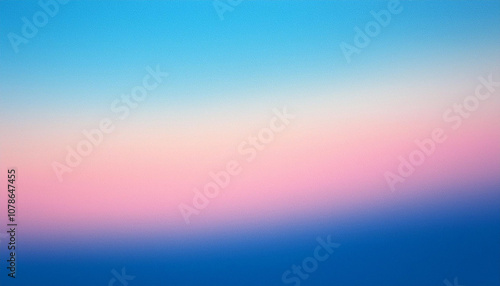 Abstract Blurred Sky Background in Pastel Blue,