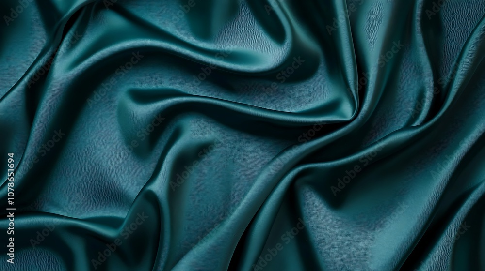 Fototapeta premium Dark teal background with a matte, smooth surface