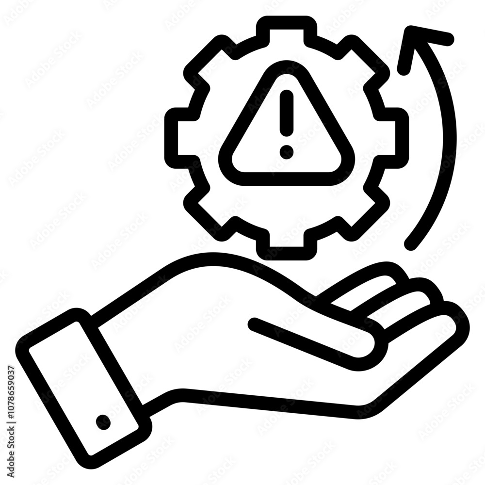 Crisis Management Icon For Design Element Crisis Management Icon For Design Element