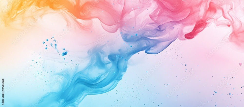Abstract Colorful Smoke and Swirls Abstract Colorful Smoke and Swirls