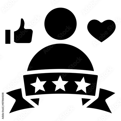 Brand Ambassador Icon For Design Element